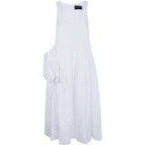 Abito midi smanicato in bianco Simone Rocha - donna 