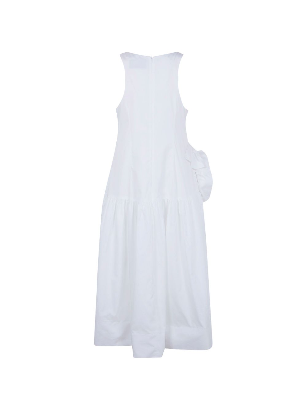 Abito midi smanicato in bianco Simone Rocha - donna 