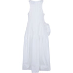 Abito midi smanicato in bianco Simone Rocha - donna 
