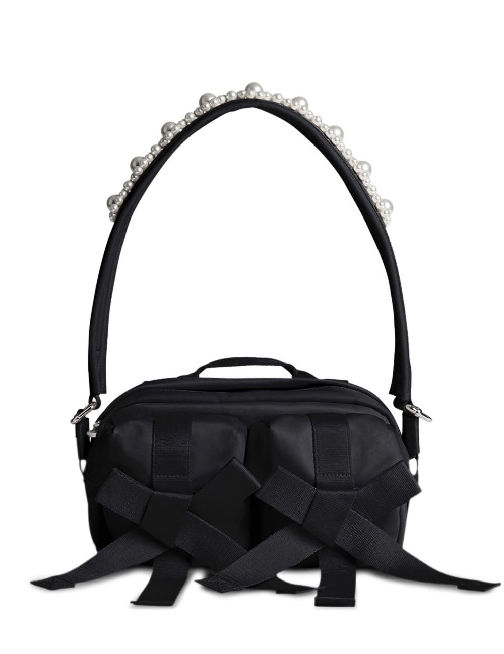 Borsa a tracolla Classic Bow in nero Simone Rocha - donna 