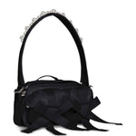 Borsa a tracolla Classic Bow in nero Simone Rocha - donna 