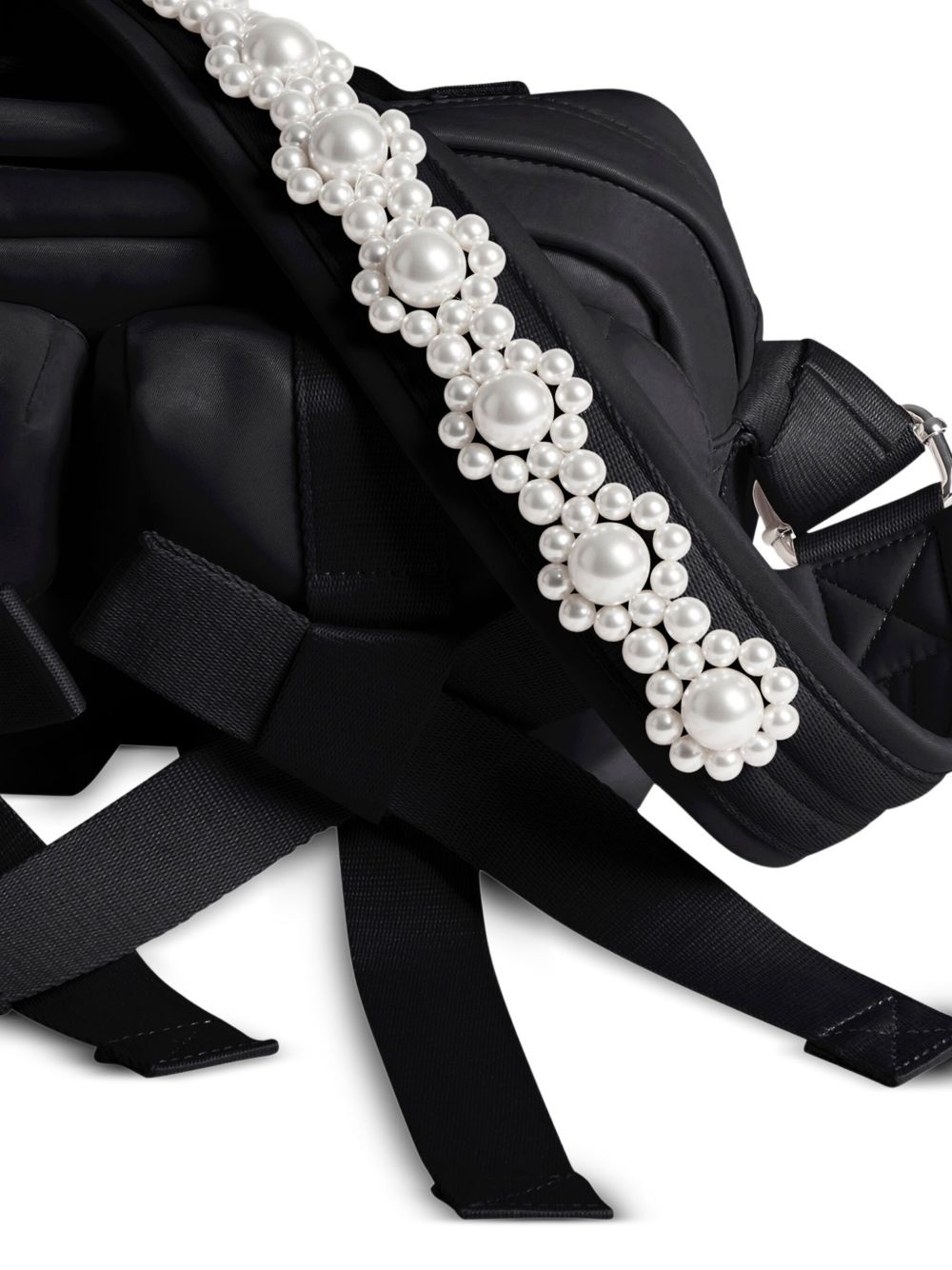 Borsa a tracolla Classic Bow in nero Simone Rocha - donna 