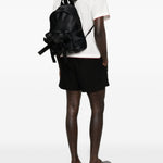 Zaino con applicazione a fiocchi in nero Simone rocha - donna 