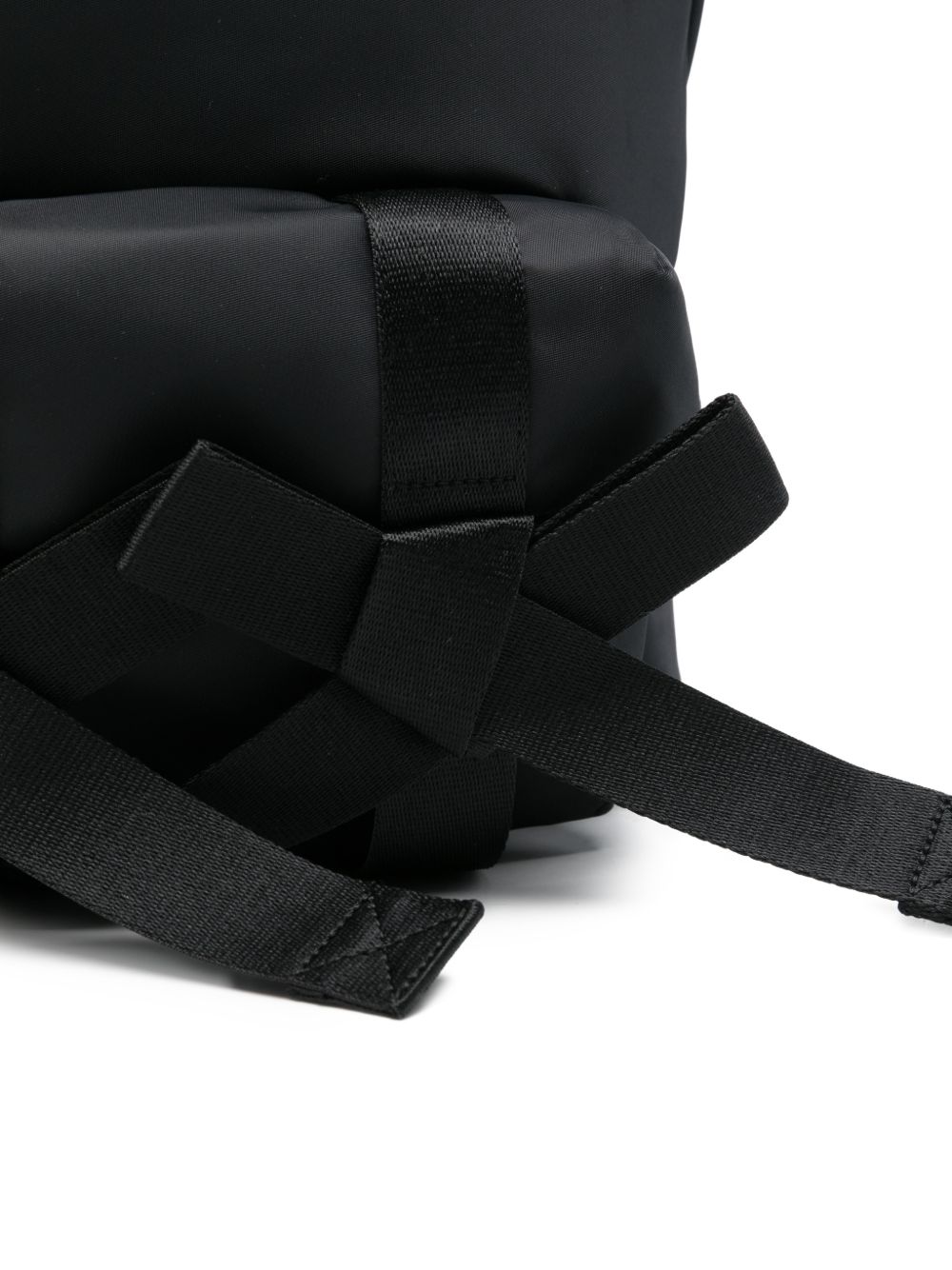 Zaino con applicazione a fiocchi in nero Simone rocha - donna 