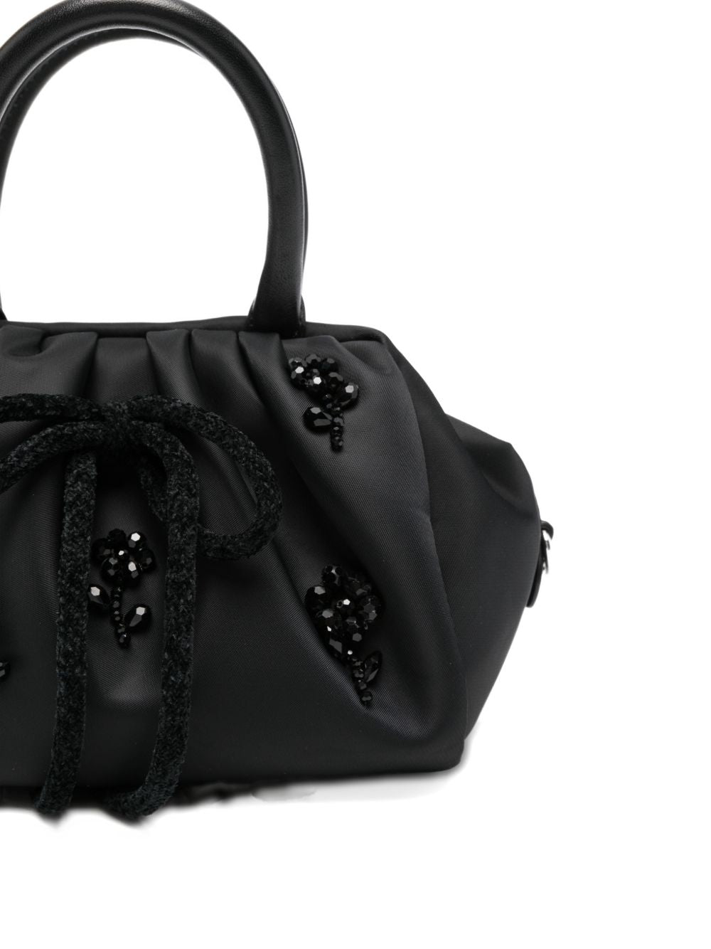 Borsa a mano con perline in nero Simone Rocha - donna 