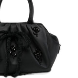 Borsa a mano con perline in nero Simone Rocha - donna 