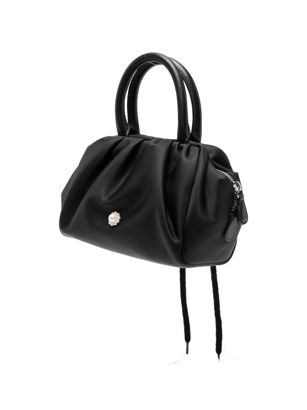 Borsa a mano con perline in nero Simone Rocha - donna 