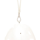 Borsa a mano egg grande in avorio Simone Rocha - donna 