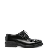 Derby con lacci in nero Simone rocha - uomo 