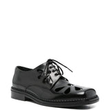 Derby con lacci in nero Simone rocha - uomo 