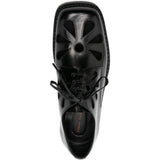 Derby con lacci in nero Simone rocha - uomo 