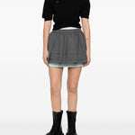 Top con decorazione in grigio Simone rocha - donna 