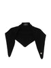Simone Rocha Black Cashmere Scarf - Women