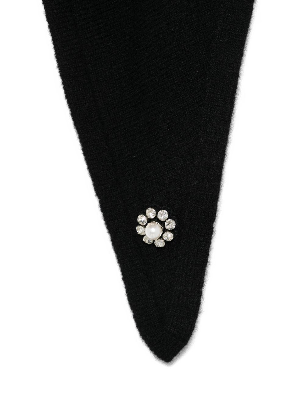 Sciarpa in cashmere in nero Simone rocha - donna 