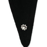 Sciarpa in cashmere in nero Simone rocha - donna 