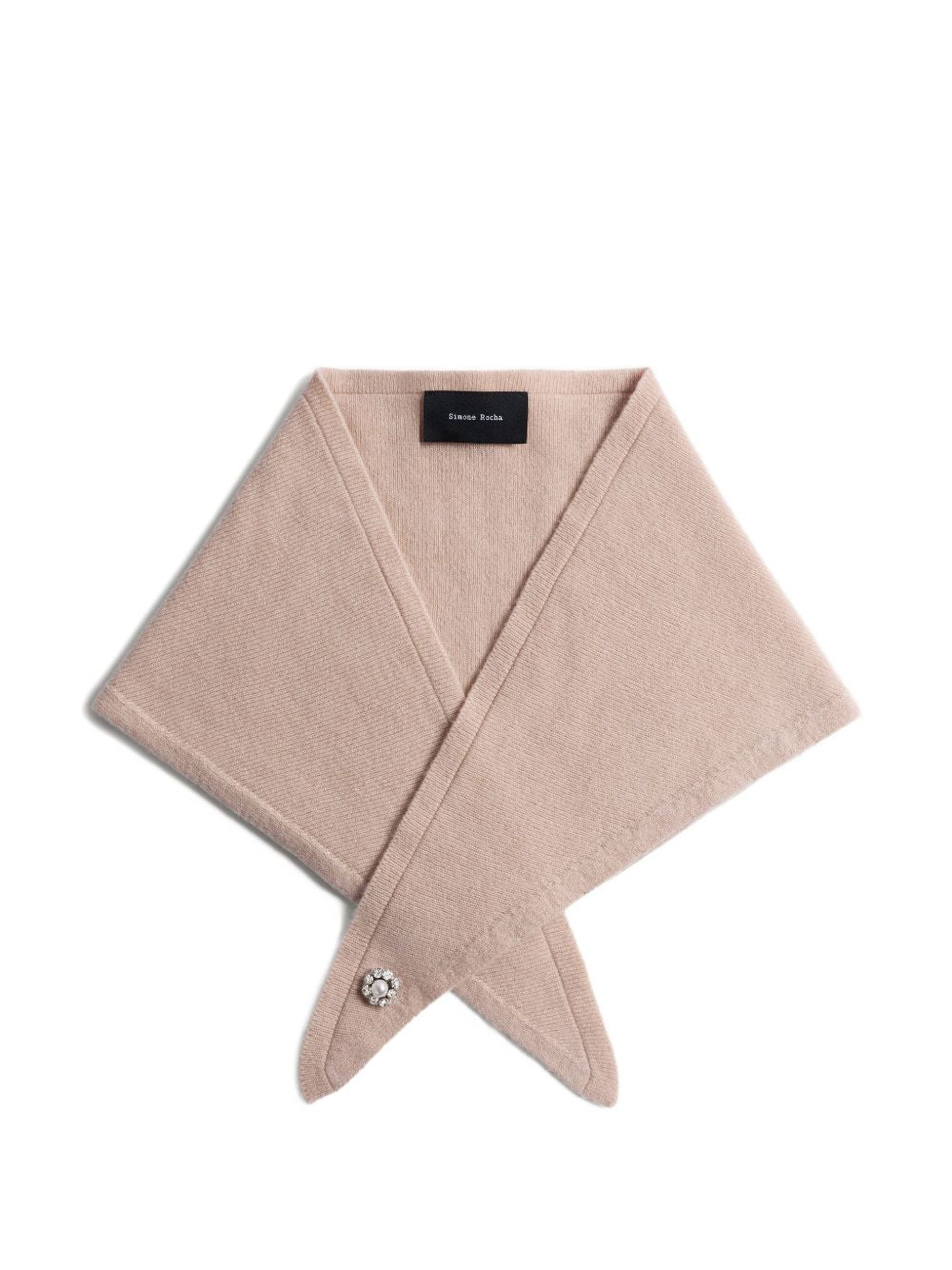 Sciarpa in cashmere in beige Simone rocha - donna 