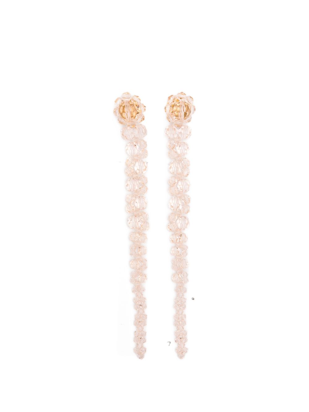 Orecchini a pendente con perline in rosa Simone rocha - donna 