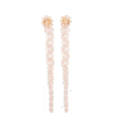 Orecchini a pendente con perline in rosa Simone rocha - donna 