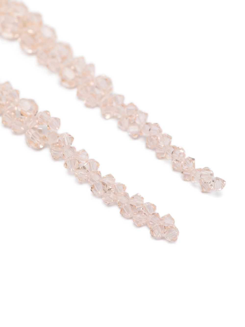 Orecchini a pendente con perline in rosa Simone rocha - donna 