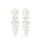 Orecchini mini cluster in bianco Simone Rocha - donna 