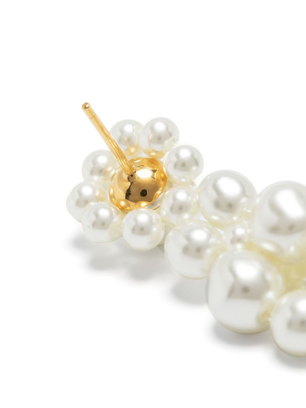 Orecchini mini cluster in bianco Simone Rocha - donna 
