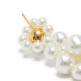 Orecchini mini cluster in bianco Simone Rocha - donna 