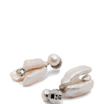 Orecchini bloom con perle e cristalli in bainco Simone rocha - donna 