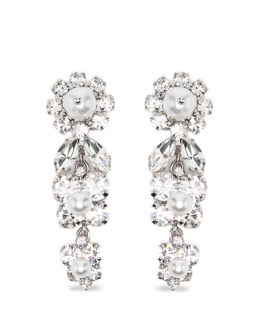 Orecchini daisy cluster in argento Simone Rocha - donna 