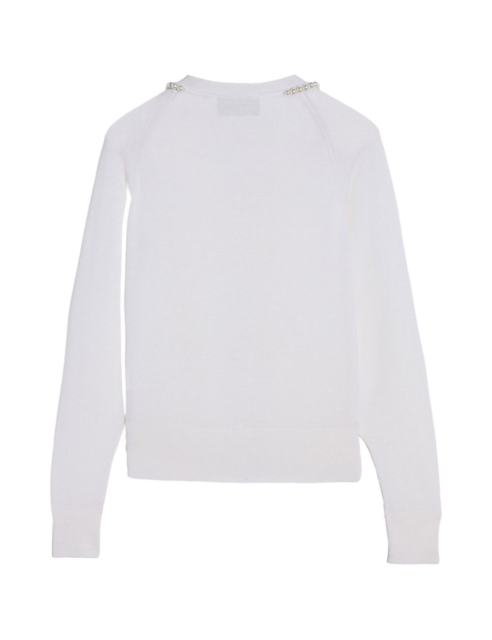 Cardigan con decorazione in bianco Simone Rocha - donna 