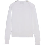 Cardigan con decorazione in bianco Simone Rocha - donna 