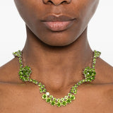 Collana con fiori di cristallo in verde Simone rocha - donna 