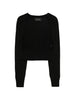 Cardigan con cristalli in nero Simone rocha - donna