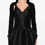 Cardigan con cristalli in nero Simone rocha - donna 