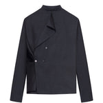 Blusa con design asimmetrico hampton in nero Soeur - donna 
