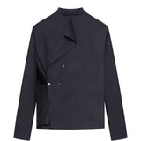 Blusa con design asimmetrico hampton in nero Soeur - donna 
