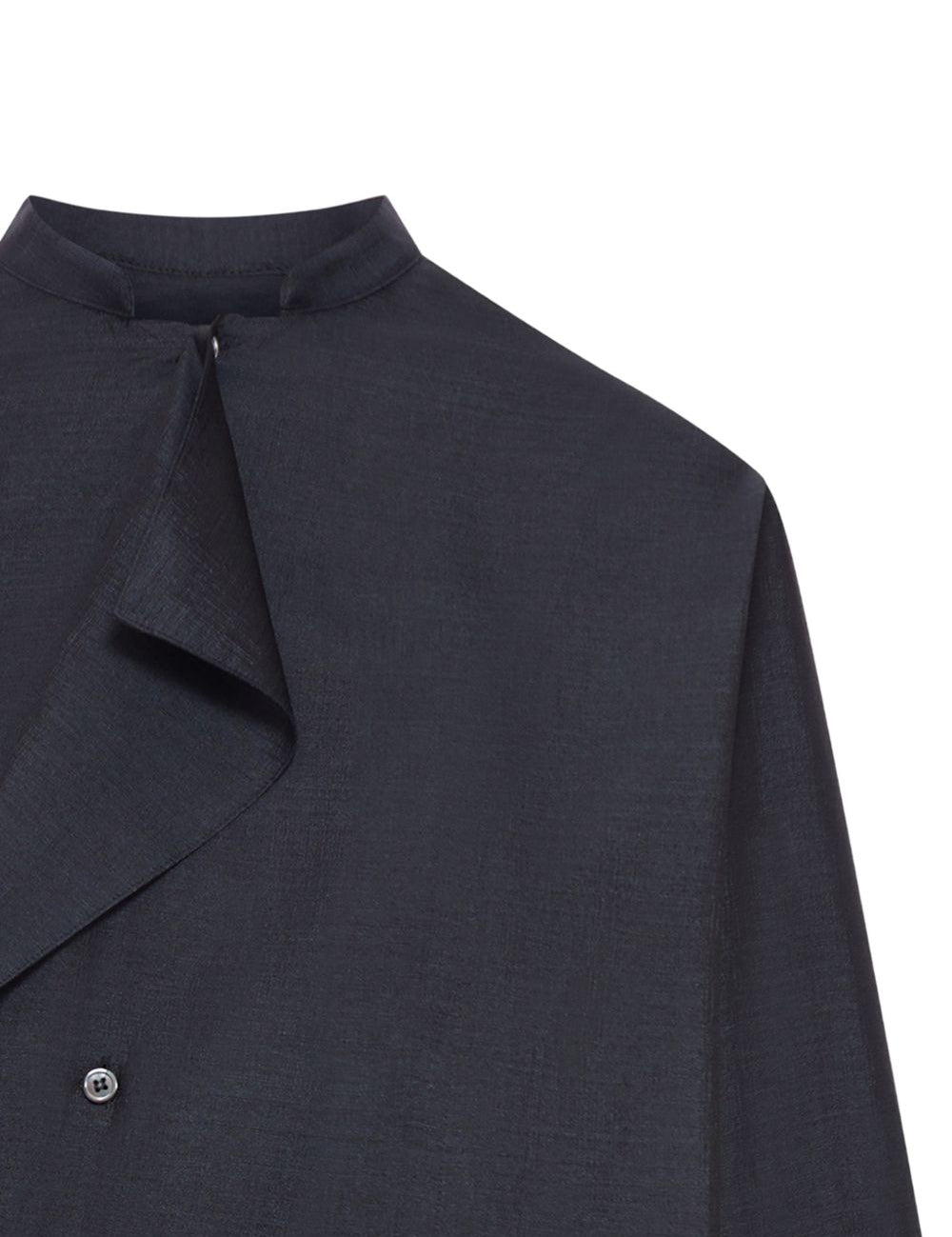 Blusa con design asimmetrico hampton in nero Soeur - donna 