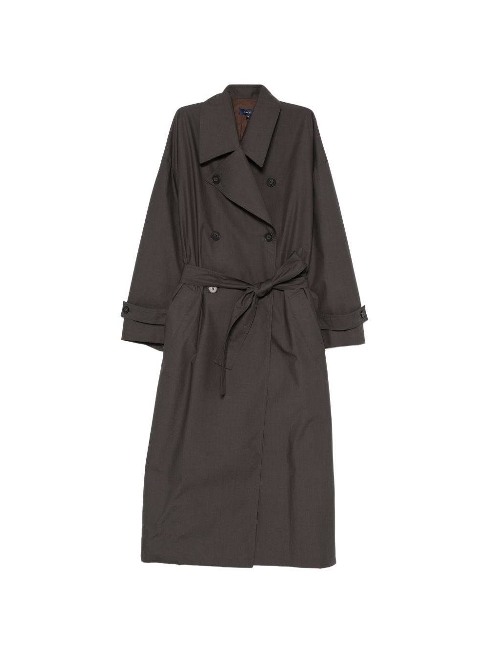 Trench con cintura in grigio Soeur - donna 