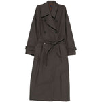 Trench con cintura in grigio Soeur - donna 