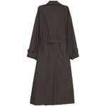 Trench con cintura in grigio Soeur - donna 