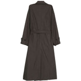 Trench con cintura in grigio Soeur - donna 