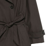 Trench con cintura in grigio Soeur - donna 