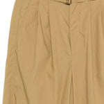 Pantaloni con cintura e pieghe in beige Soeur - donna 