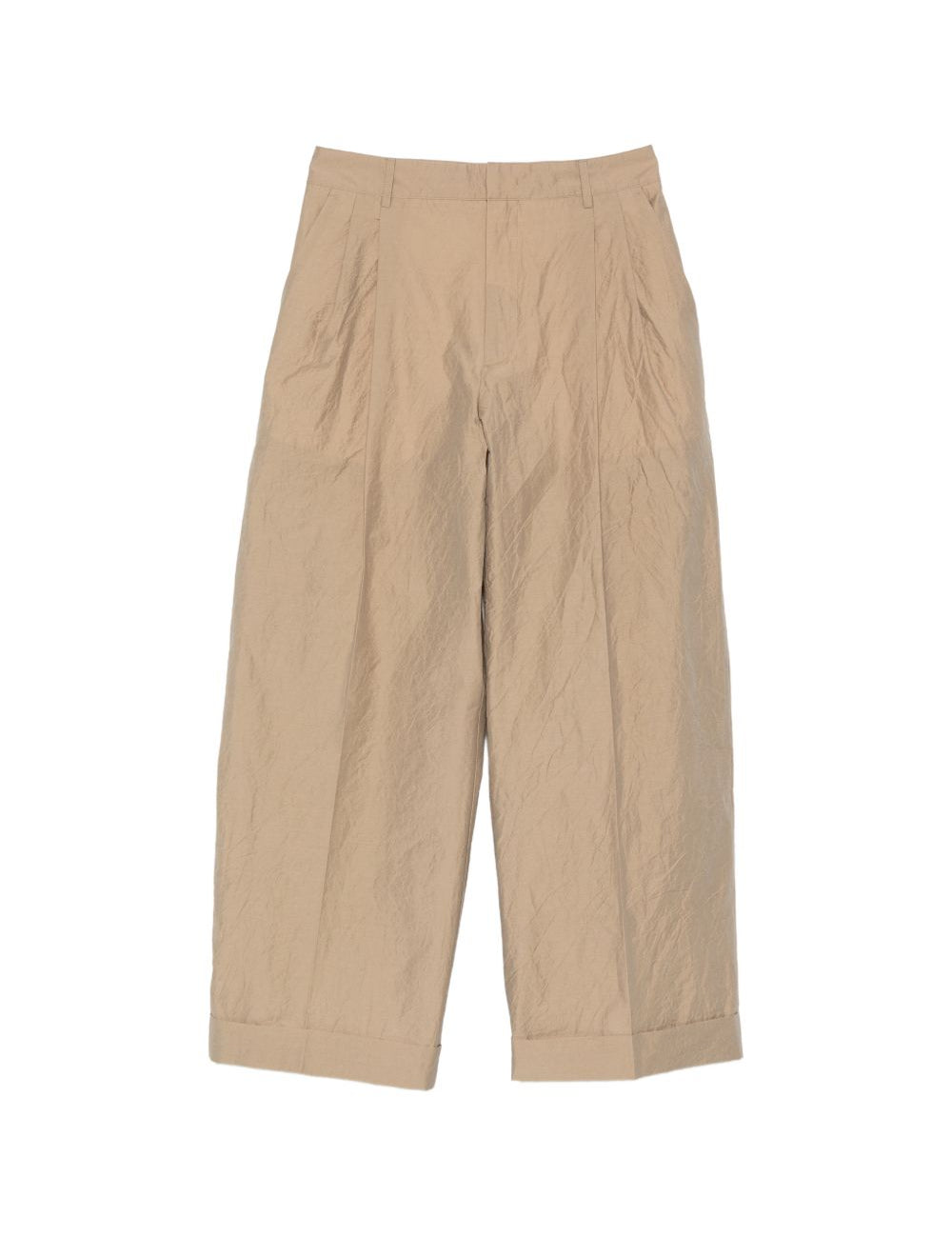 PANTALONI CON PIEGHE WATSON IN BEIGE - DONNA 