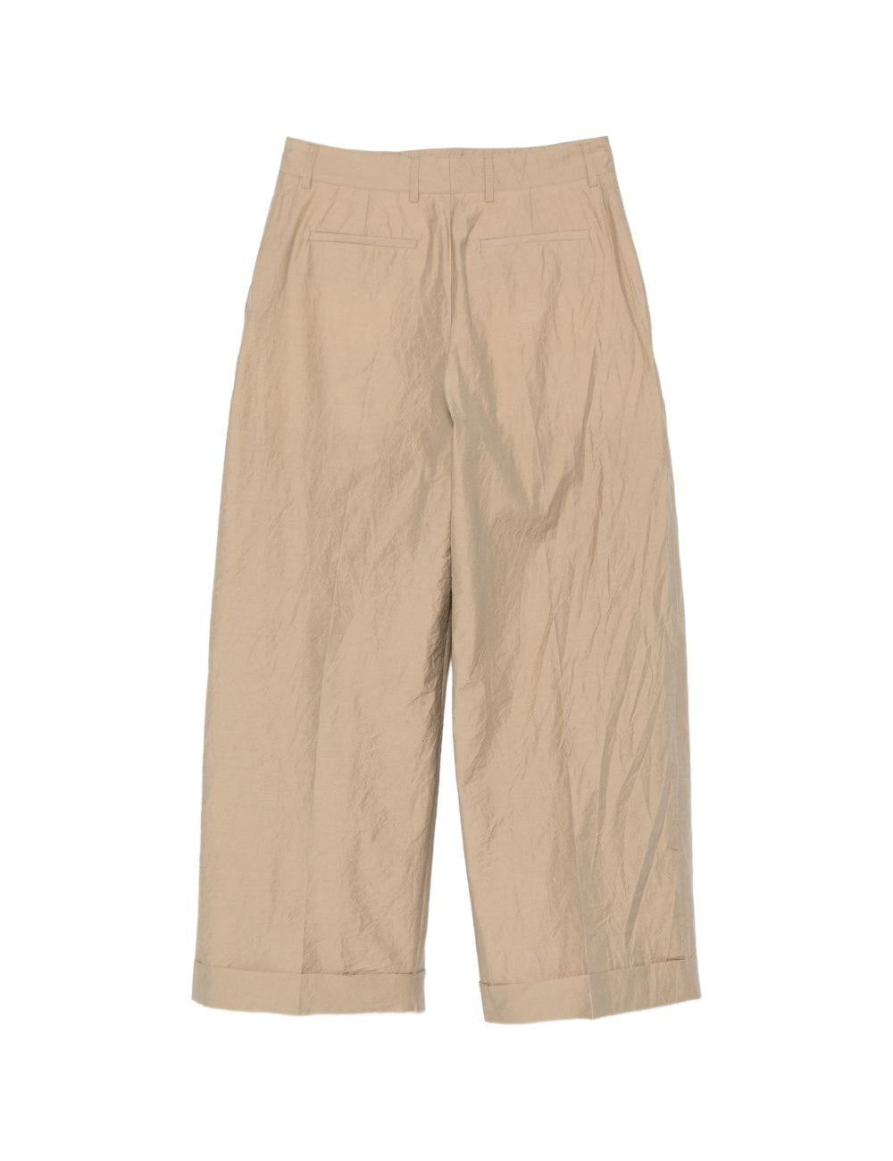 PANTALONI CON PIEGHE WATSON IN BEIGE - DONNA 