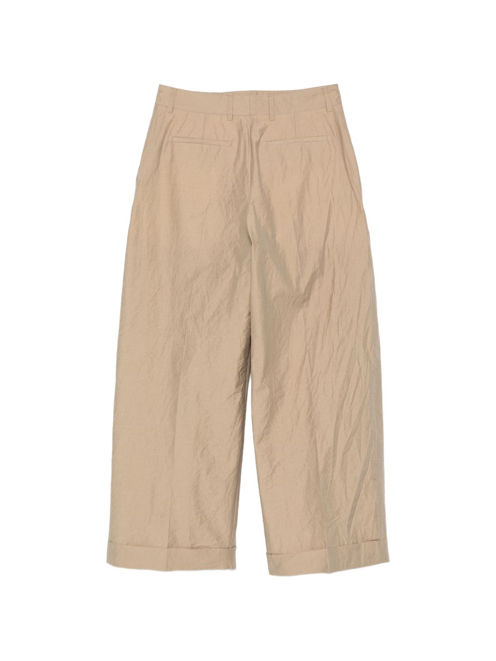 PANTALONI CON PIEGHE WATSON IN BEIGE - DONNA 