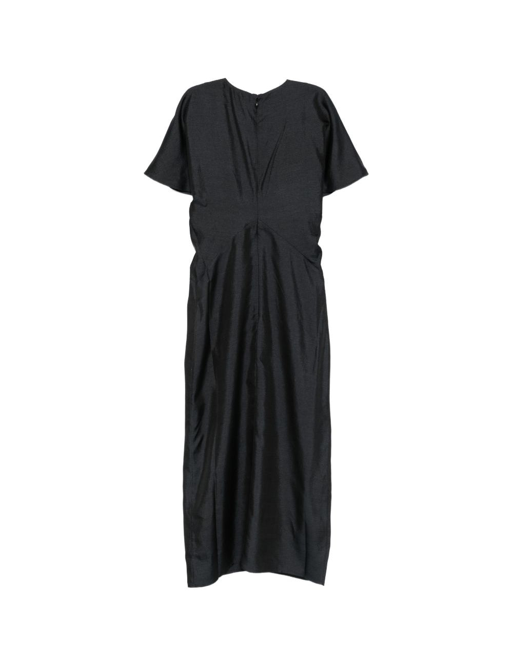 Abito midi con arricciatura in nero Soeur - donna 