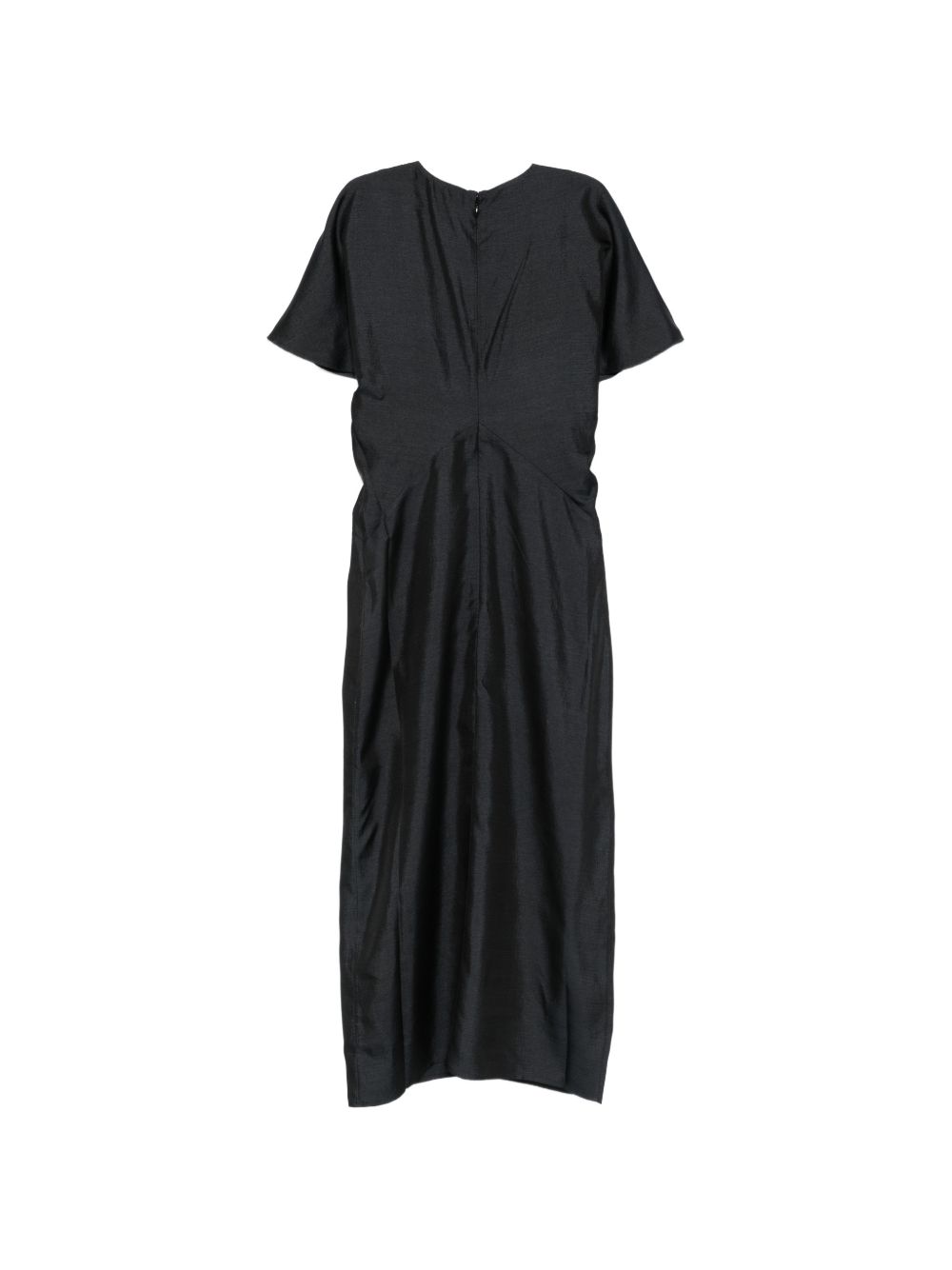 Abito midi con arricciatura in nero Soeur - donna 