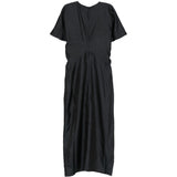 Abito midi con arricciatura in nero Soeur - donna 