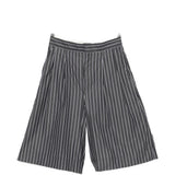 Shorts culottes a righe in grigio Soeur - donna 