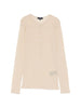 Soeur - Women's Long-sleeved Isabella Top in Beige